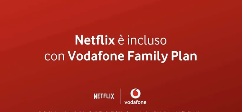 Vodafone Family Plan: Fibra e Netflix a 44,90€