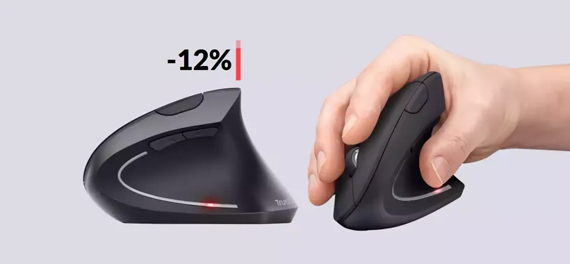 Mouse Wireless VERTICALE a poco più di 20€: vera GENIALATA