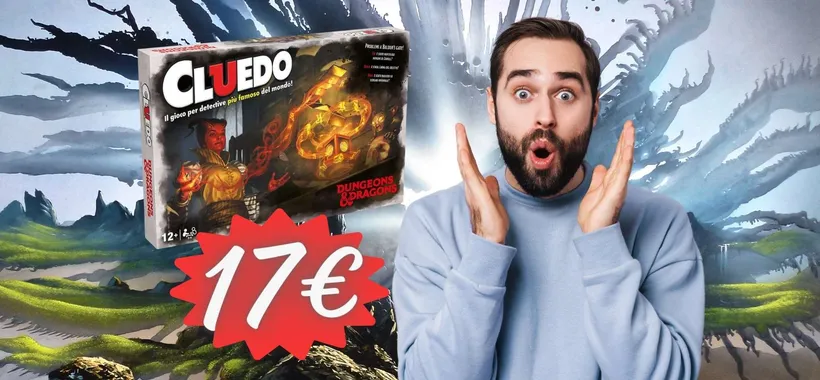 Cluedo Dungeons and Dragons a SOLI 17€ su Amazon: che BOMBA!