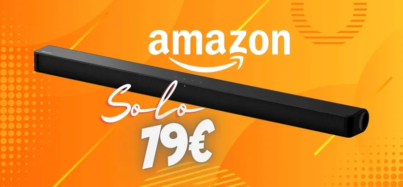 Solo 79€ per la POTENTISSIMA soundbar Hisense e il cinema è a casa tua