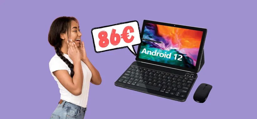 Tablet ECONOMICO che non sacrifica le prestazioni, 86€ su Amazon