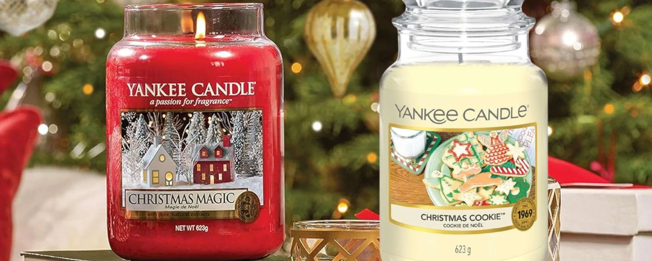 Yankee Candle a 19,99€: giara grande a mini prezzo per Natale (Amazon)