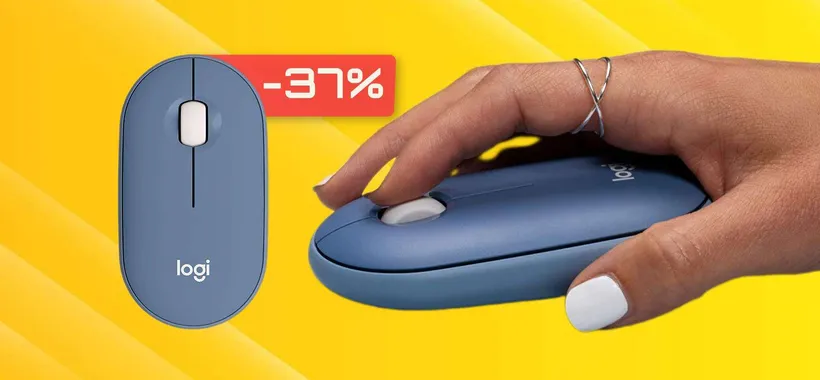 Mouse Logitech Pebble: comodità e precisione a livelli estremi (18€)