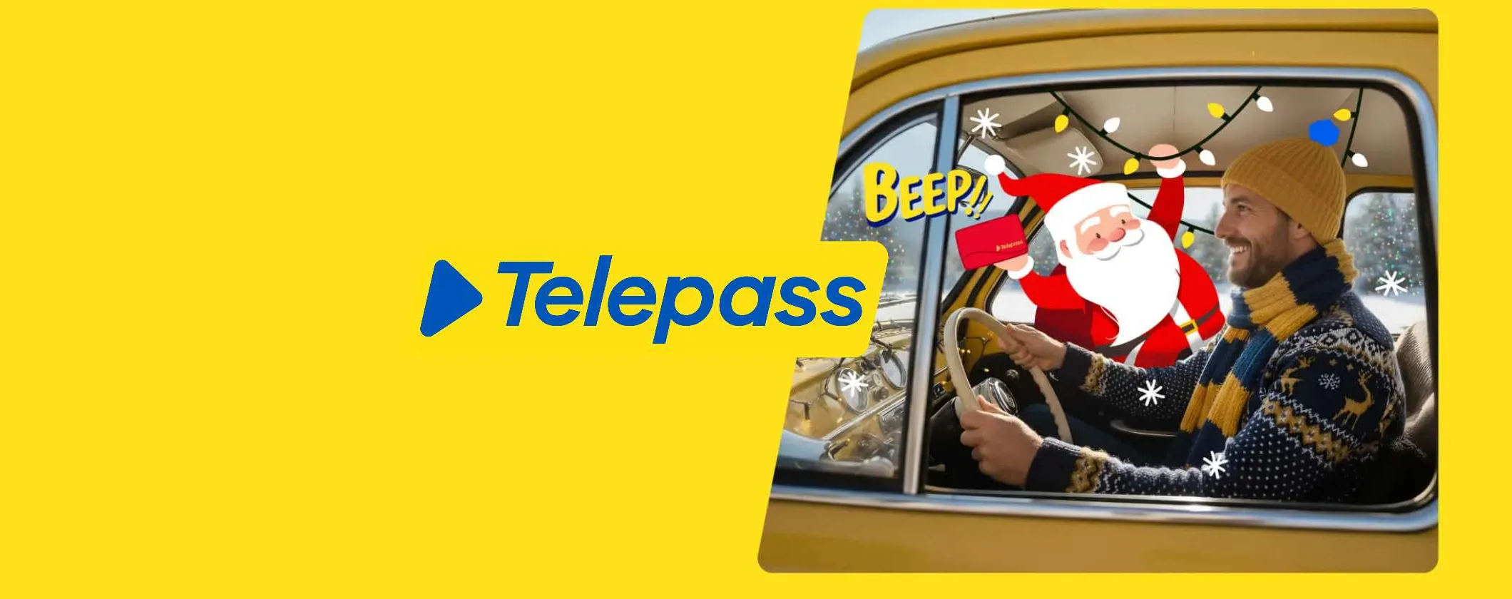 Scegli Telepass: per te 12 mesi a canone zero e 50% di cashback sul pedaggio