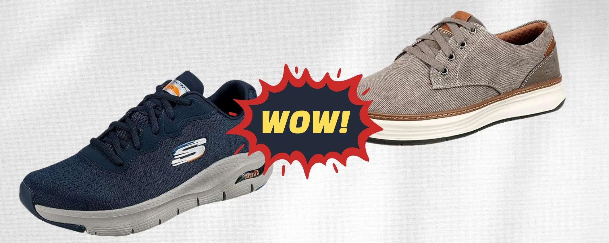 Skechers da 47€, è SVENDITA TOTALE: Amazon fa spazio in magazzino