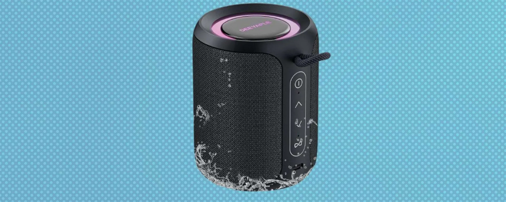 Altoparlante mini in super offerta: ti segue anche sotto alla doccia