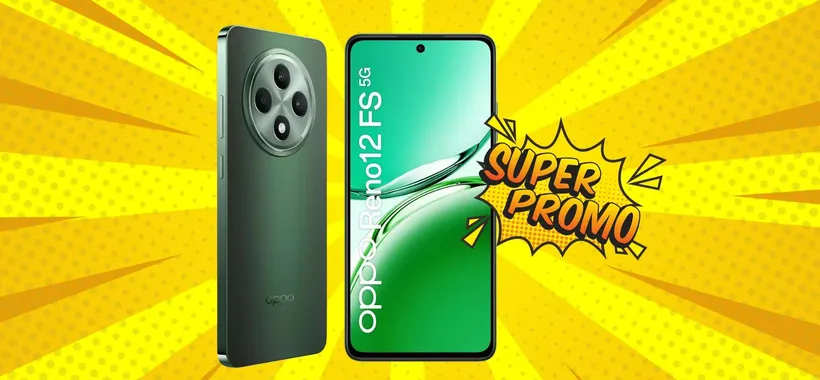 Memoria da 512GB e fotocamera da 50MP: adesso OPPO Reno12 FS 5G è un best buy