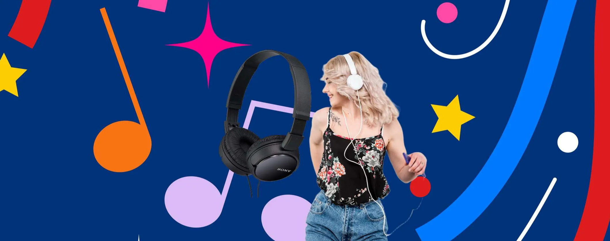 Offerta virale! Cuffie Sony MDR-ZX110AP a 23€, ma solo per poco