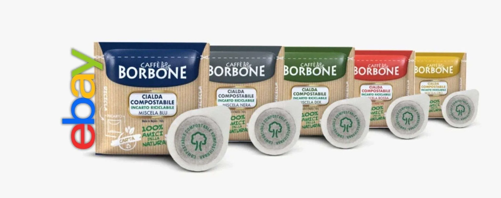 Cialde Caffè Borbone ESE 44mm in promozione folle su eBay