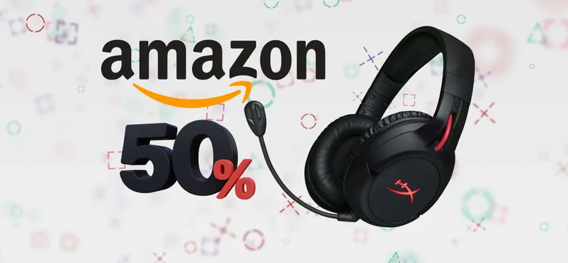 Torna lo SCONTO PAZZO per le HyperX Cloud Flight: cuffie gaming WOW