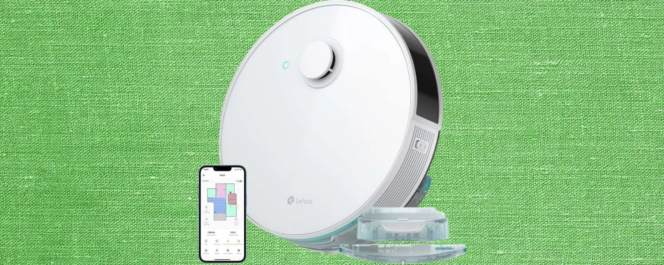 Robot 2-in-1 Lefant N3, prezzo bomba: con lo sconto del 45% è imperdibile