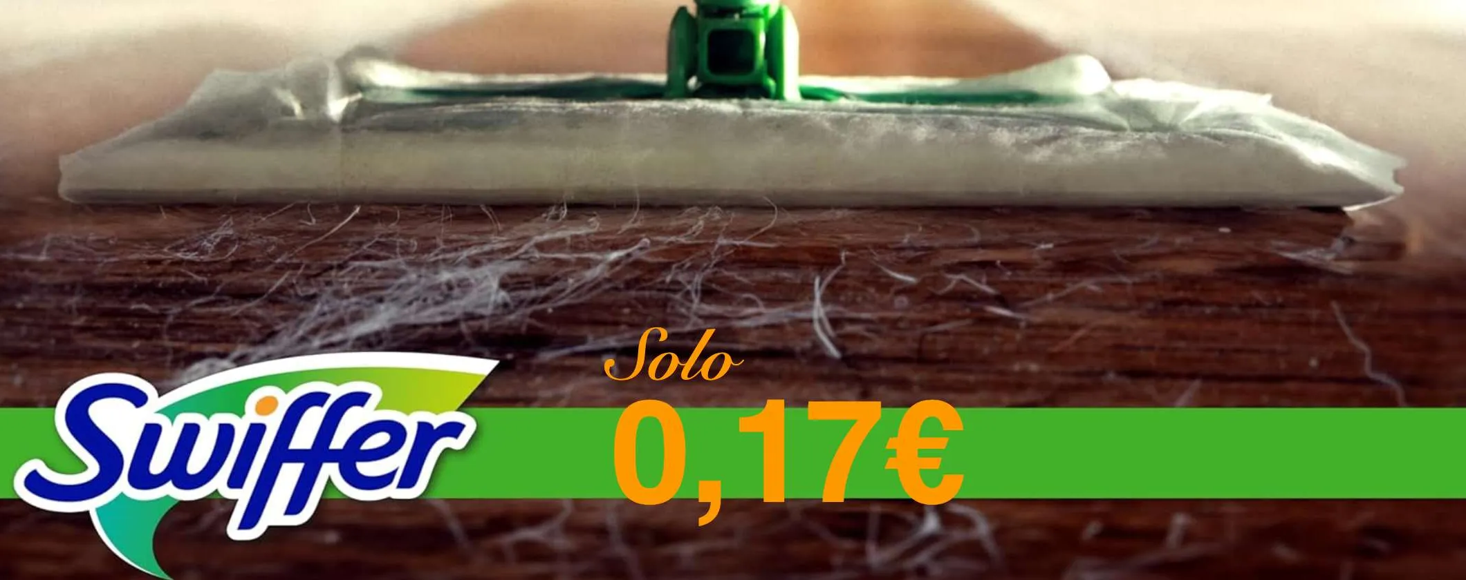 Pochissimi Panni Cattura Polvere Swiffer in offerta a 0,17€ l'uno su Amazon