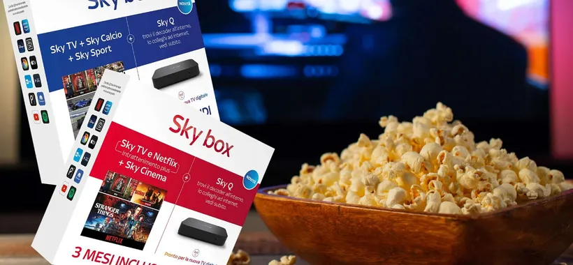 Novità Amazon: Sky Box con 3 mesi di contenuti GRATIS (senza vincoli)