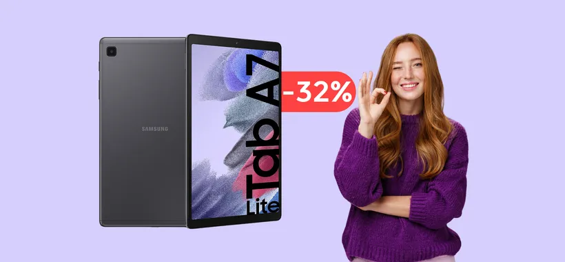 Tablet Samsung IMPERDIBILE: oggi lo porti a casa con appena 114€