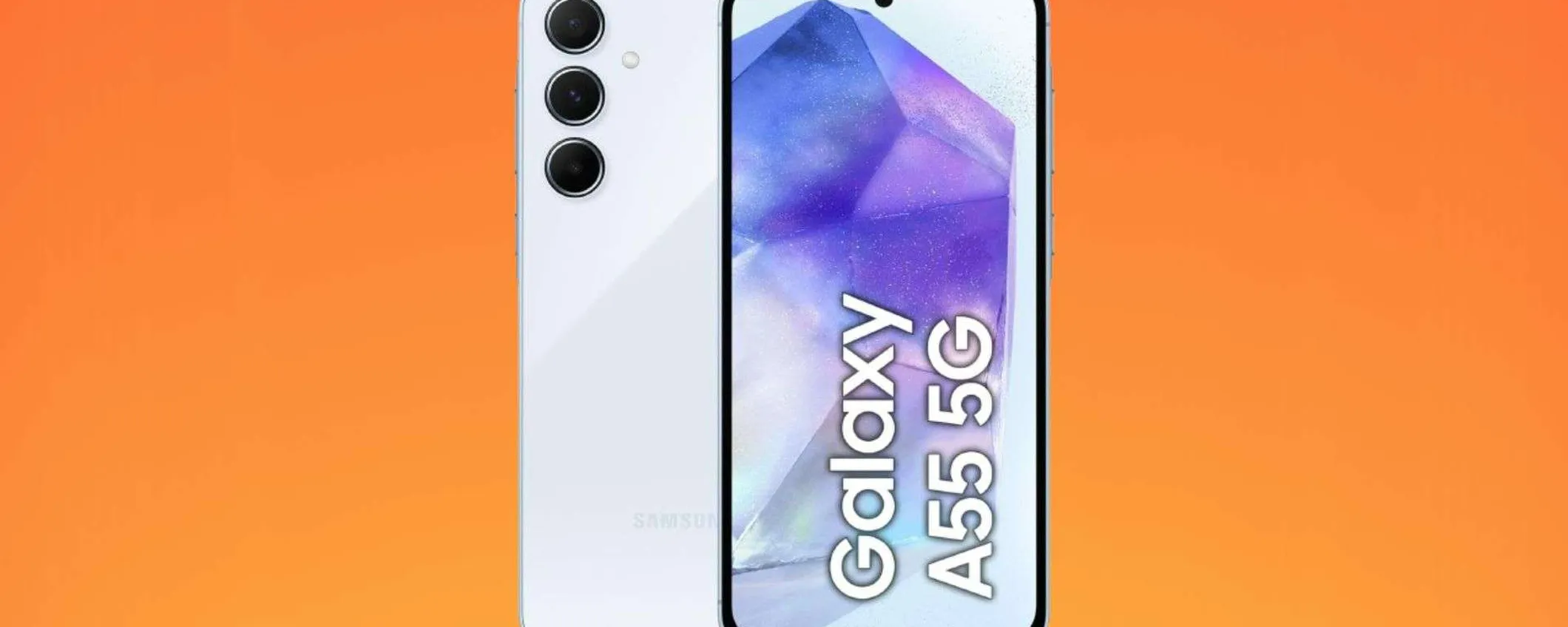 Samsung Galaxy A55 5G, che prezzo! Con il codice sconto è da prendere ora