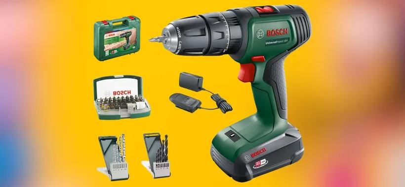 Trapano battente-avvitatore Bosch: edizione esclusiva Amazon in offerta (-29%)