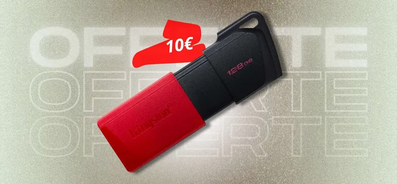 Chiavetta USB 3.2 con 128 GB da usare a piacimento, prezzo WOW