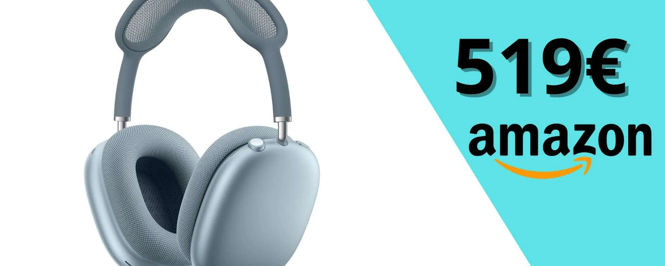 Apple AirPods Max finalmente in offerta: audio spaziale e ANC di primissimo livello
