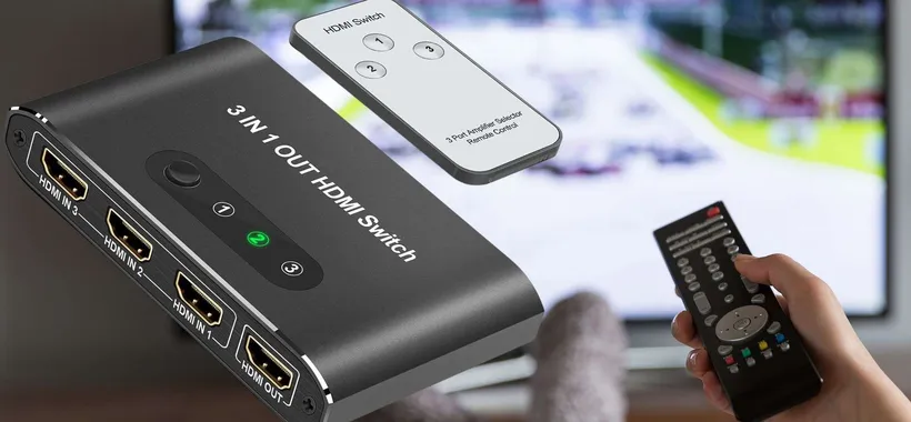 Raddoppia le porte HDMI con questa GENIALATA: bastano 9€ su Amazon