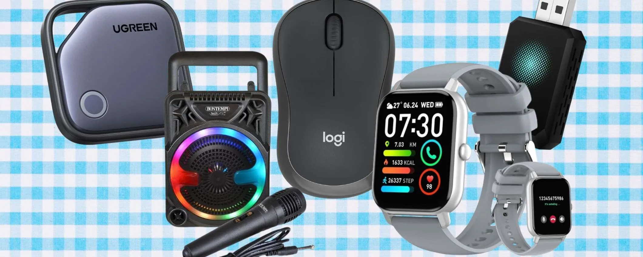 10 cose TECH da 5,99€ a meno di 20€: su Amazon le offerte sono ESPLOSIVE