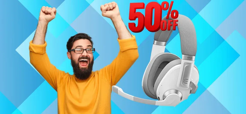 EPOS H3Pro: cuffie da gioco a METÀ PREZZO per la Gaming Week di Amazon