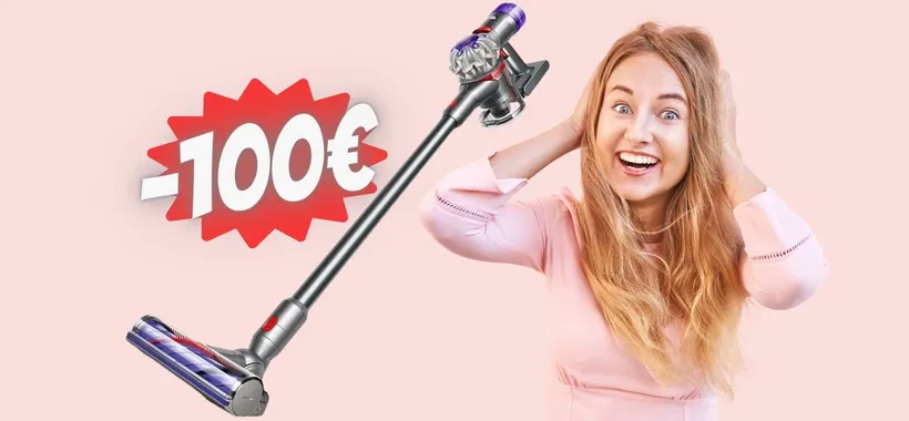 Dyson V8 a PREZZO SHOCK su eBay: super potente a costo mini (-100€)