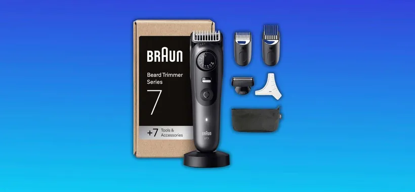 Braun Series 7 Regolabarba a 64,99€: sconto del 41% sul kit completo