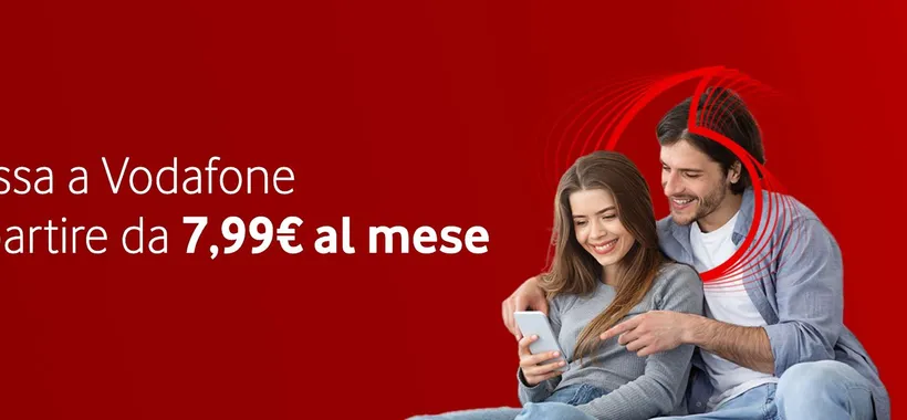 Vodafone Silver & Bronze: PROMO da 9,99€ con 100GB
