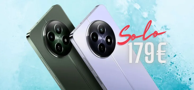 Realme 12 5G (8/256GB) con fotocamera da 108MP a un prezzo sgretolato