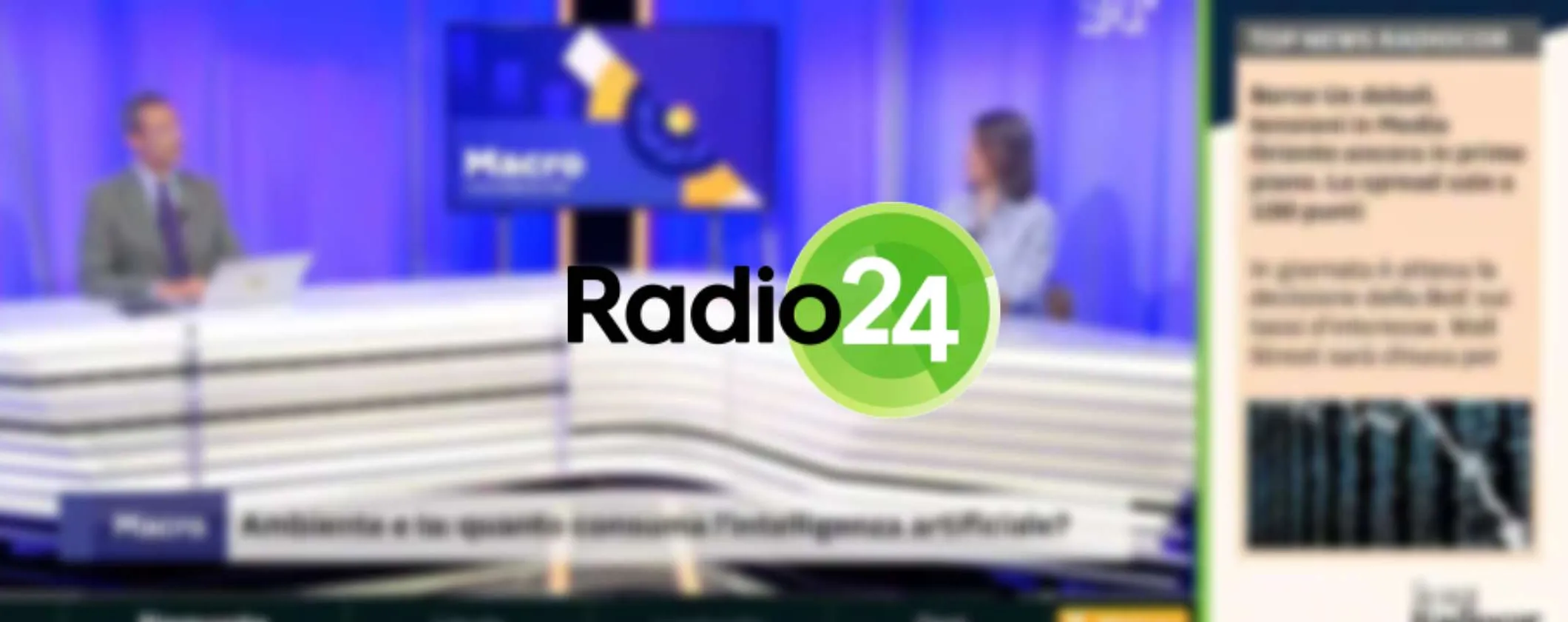 Digitale Terrestre: oggi ha iniziato a trasmettere Radio 24