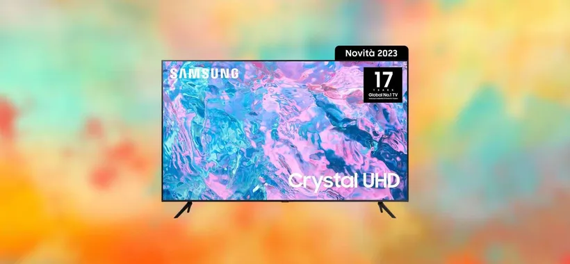 Smart TV Samsung 50" 4K ad un PREZZO SUPER su Amazon (-33%)