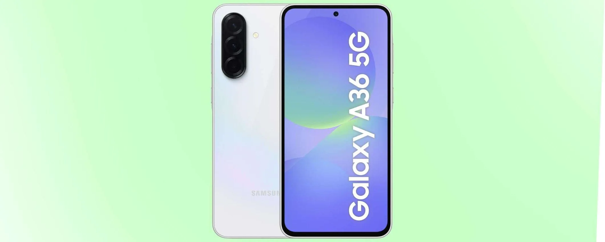 Samsung Galaxy A36 5G con AMOLED e batteria infinita ora SCONTATO del 38%