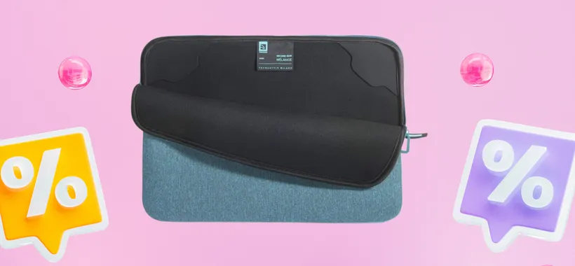 Bellissima e pratica: borsa per notebook di Tucano è in sconto
