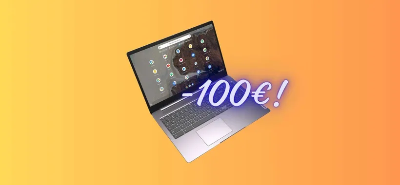 Lenovo IdeaPad 3 Chromebook: 100€ di SCONTO su Unieuro