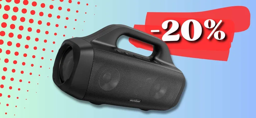 Soundcore dall’animo VINTAGE: cassa Bluetooth POTENTE e portatile (24h)