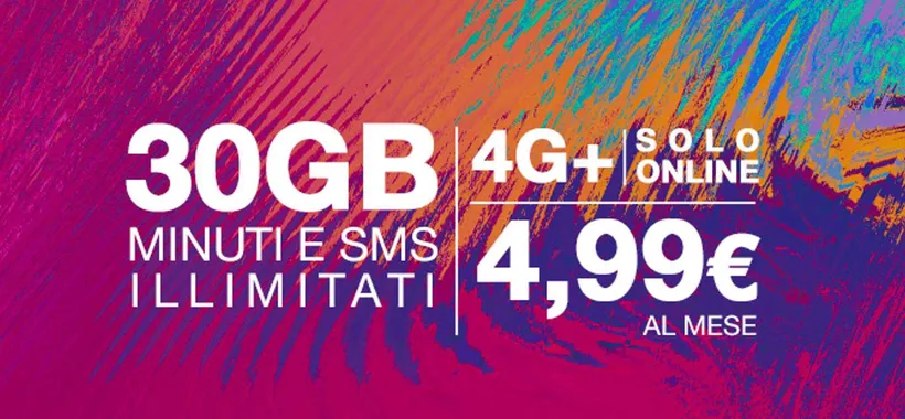 PosteMobile Creami Weekend: 30GB a 4,99€