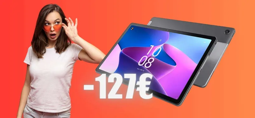 Lenovo Tab M10 Plus su eBay a PREZZO ASSURDO (-127€)