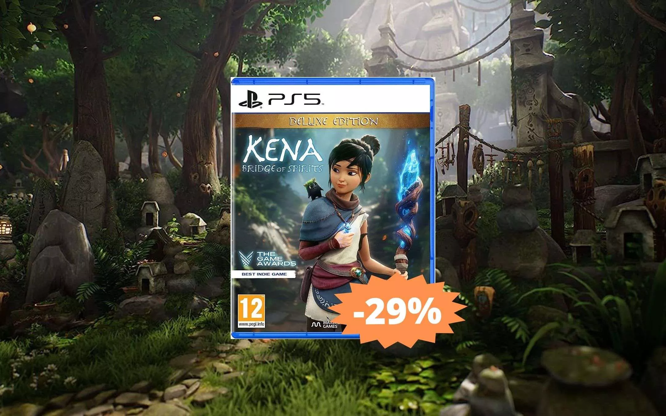 Kena Bridge of Spirits PS5: un'avventura magica ad un prezzo mozzafiato