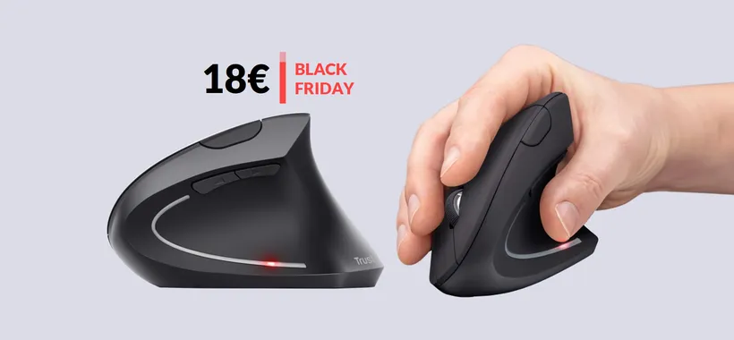 Mouse wireless VERTICALE a 18€: prova con mano l'innovazione
