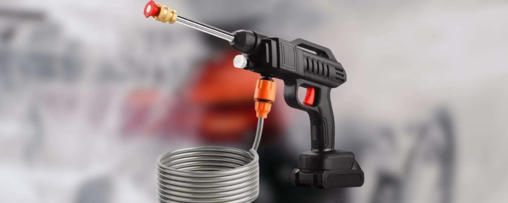 Idropulitrice a 20€ con batteria e una marea di accessori: promo SHOCK