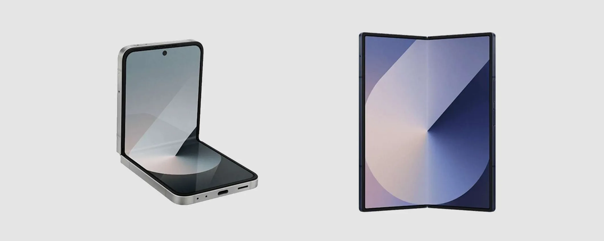 I nuovi Samsung Galaxy Z Fold 6 e Z Flip 6 si mostrano in un leak