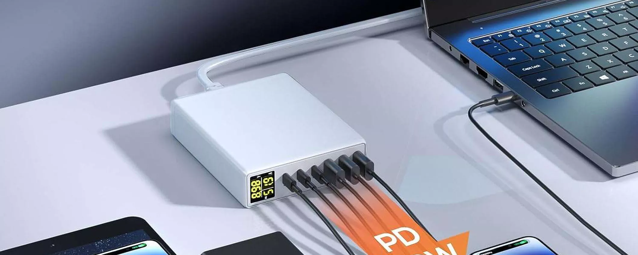 Caricatore USB-C da 160W in offerta ad un PREZZO STRACCIATO su Amazon