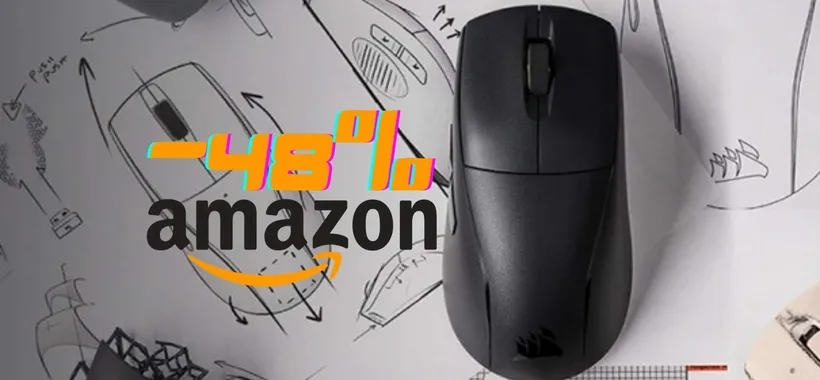 Corsair M75 AIR WIRELESS: mouse da gaming ultraleggero con 26000 DPI (-48%)