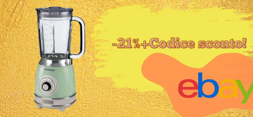 Ariete Vintage: il frullatore retrò che non puoi perdere (con doppio sconto)!