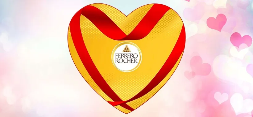 Scatola cioccolatini Ferrero Rocher per San Valentino in OFFERTA su Amazon