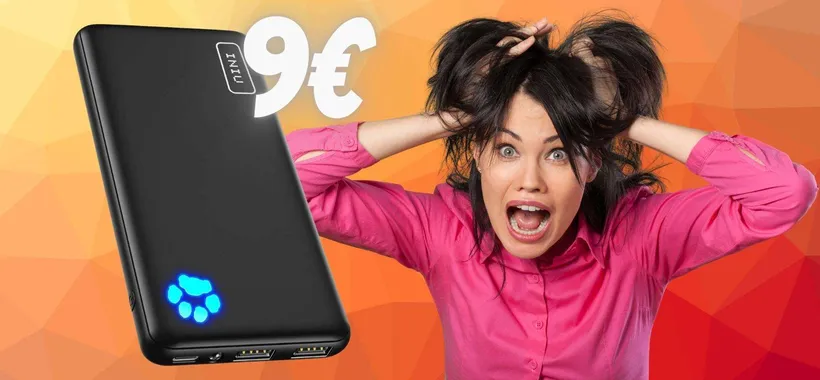 FOLLIA Amazon: Power Bank potente in DOPPIO SCONTO a 9€