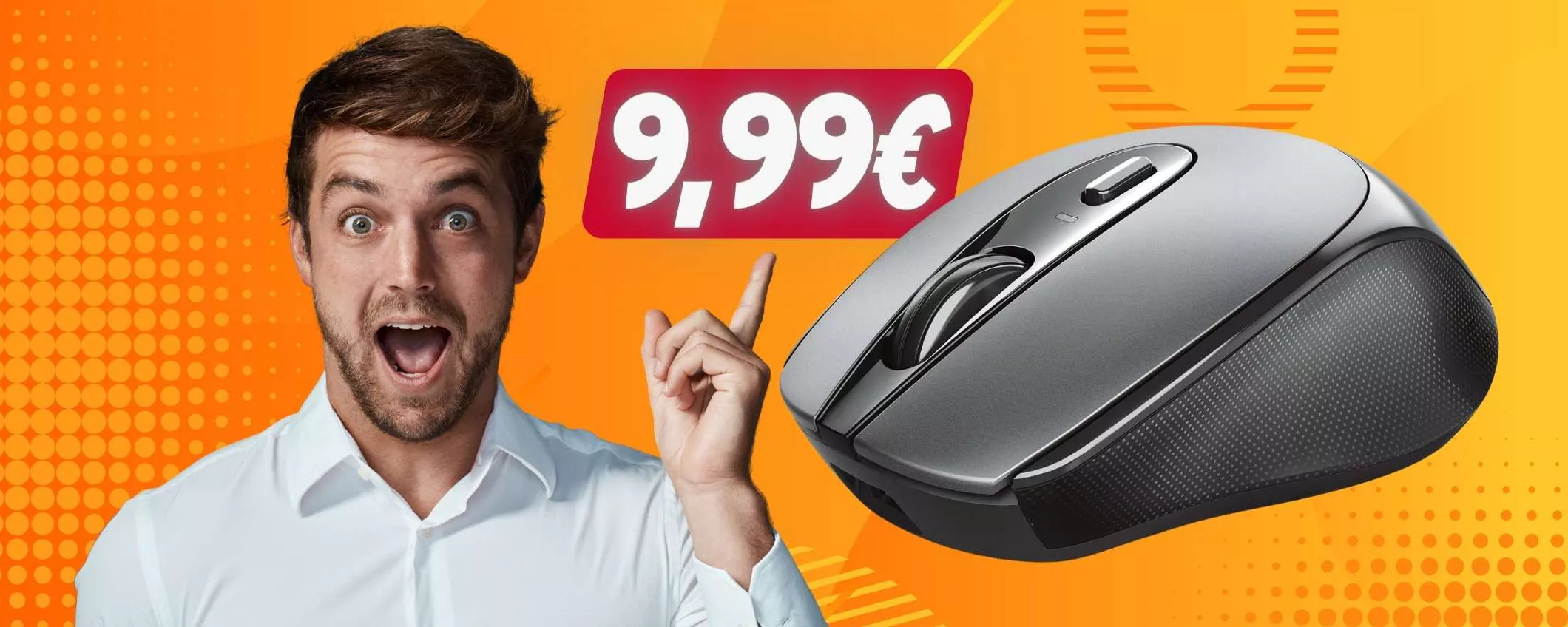 Solo 9,99€ per il mouse wireless Trust: SUPER PROMO Amazon