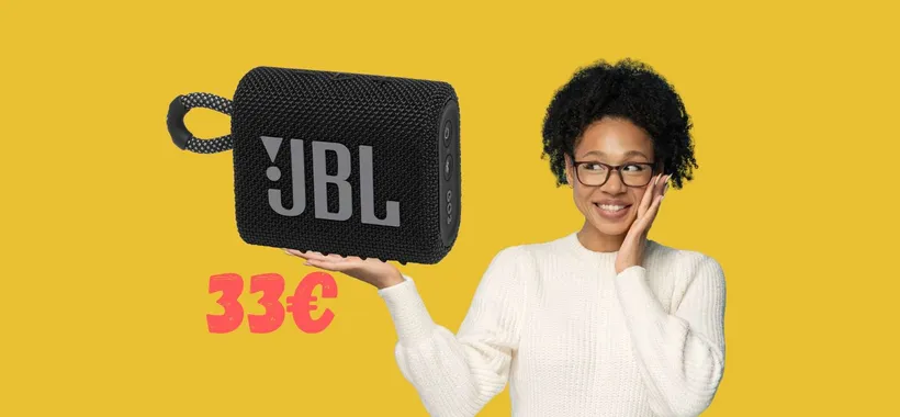 JBL GO 3: SUPER speaker a MINI prezzo, su Amazon a 33€