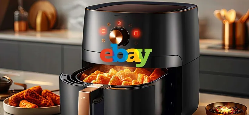 Ultimo Giorno per acquistare la tua Friggitrice ad Aria su eBay risparmiando fino a 45€