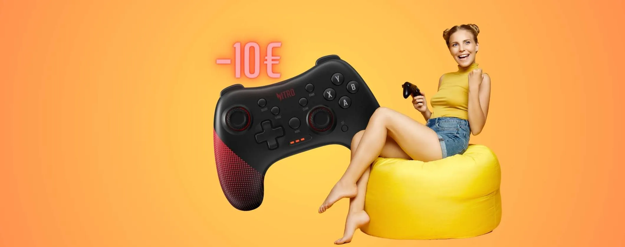 Controller Gaming Acer Nitro: diventa un PRO risparmiando 10€